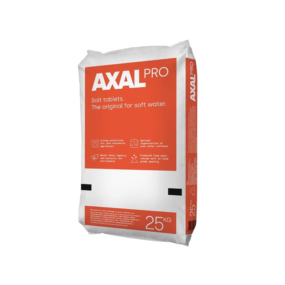 Druska minkštinimo filtrams AXAL Pro, 25kg